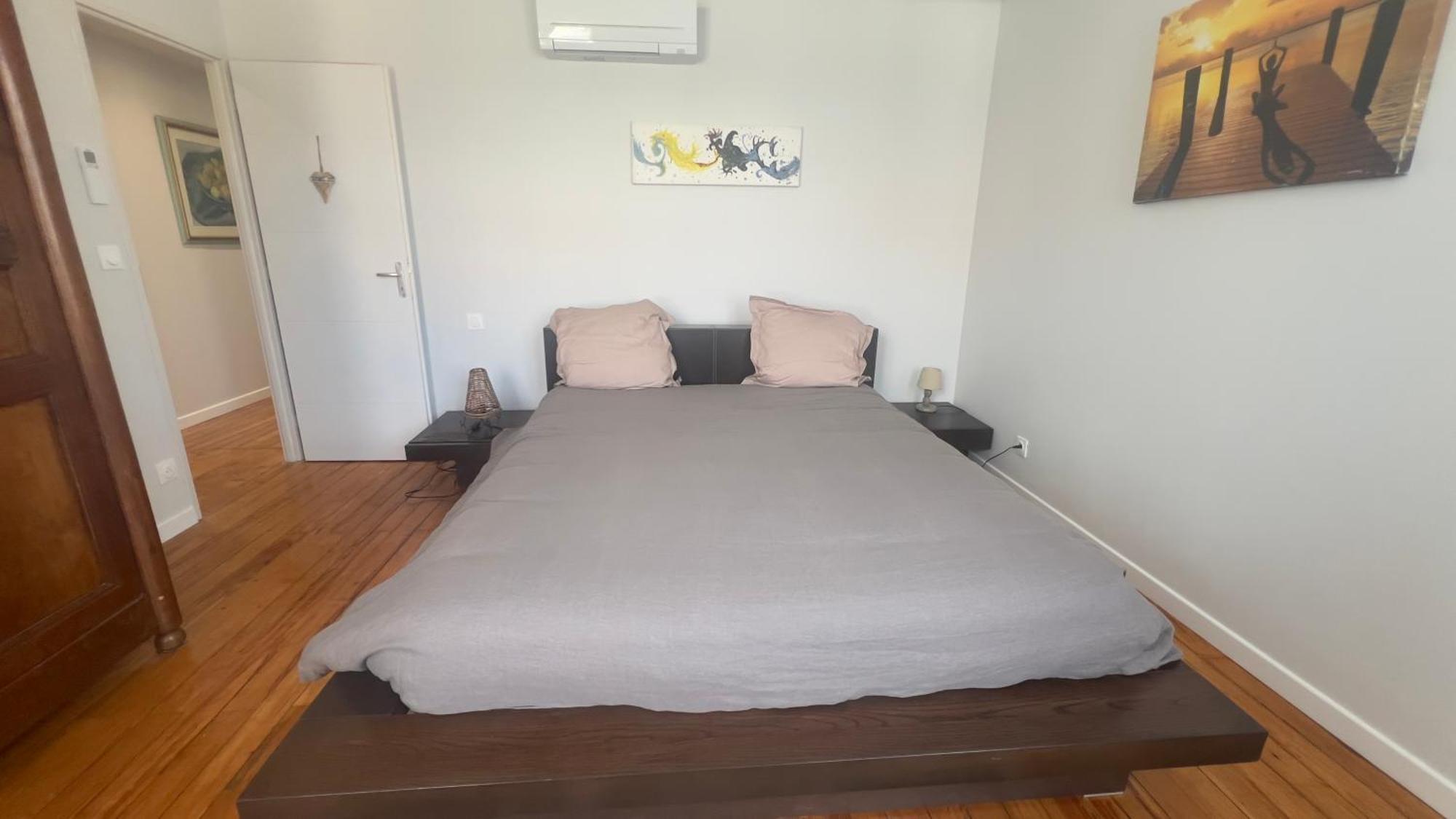 Appartement T5 110 M2 Climatise Neuf, A 3 Minutes Des Plages, Des Rues Pietonnes 阿卡雄 外观 照片
