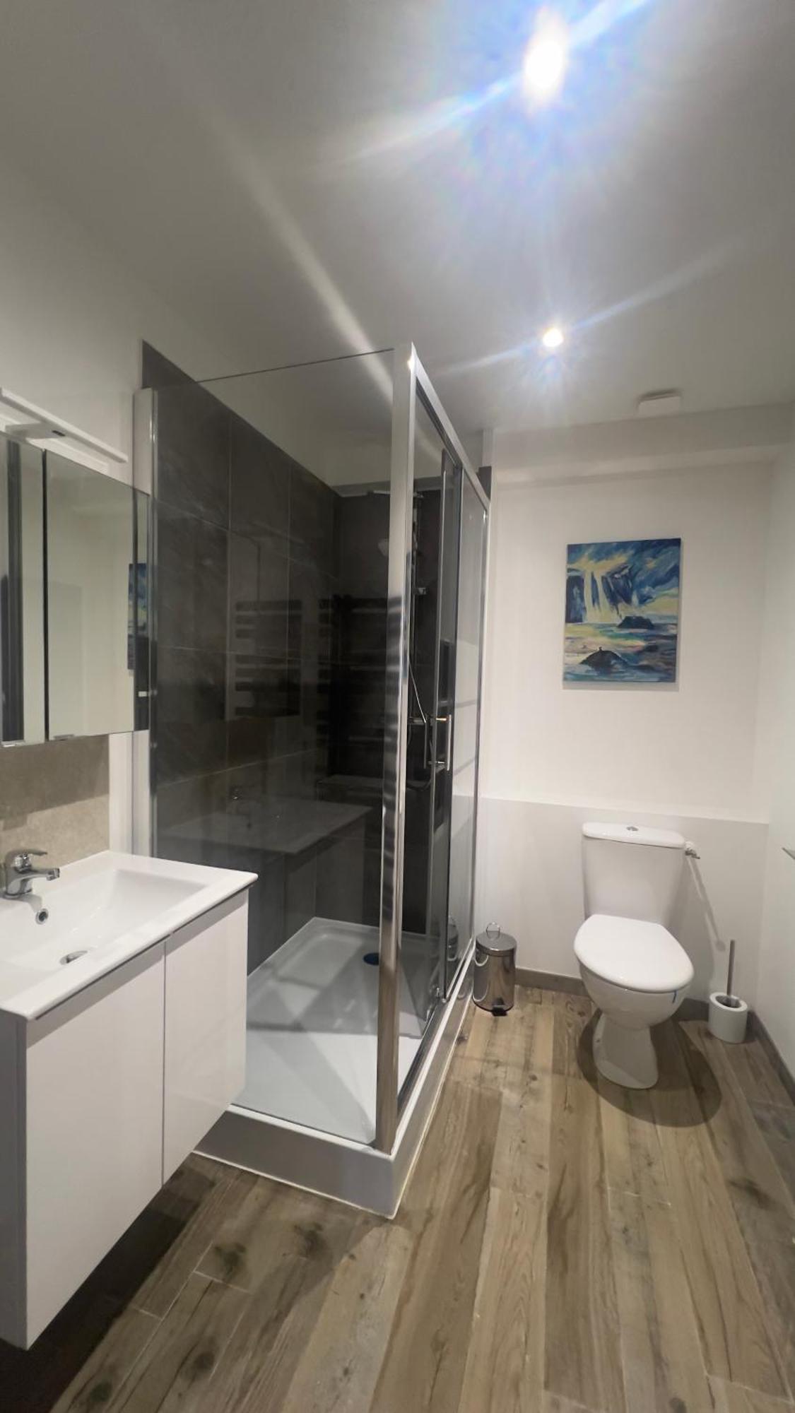 Appartement T5 110 M2 Climatise Neuf, A 3 Minutes Des Plages, Des Rues Pietonnes 阿卡雄 外观 照片